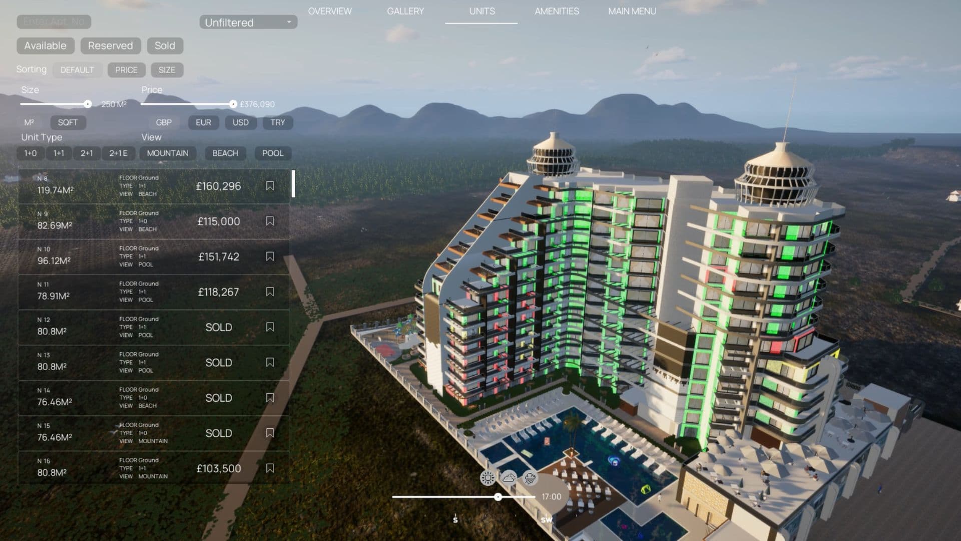 Filter Apartments — CRM-Based Digital Twin