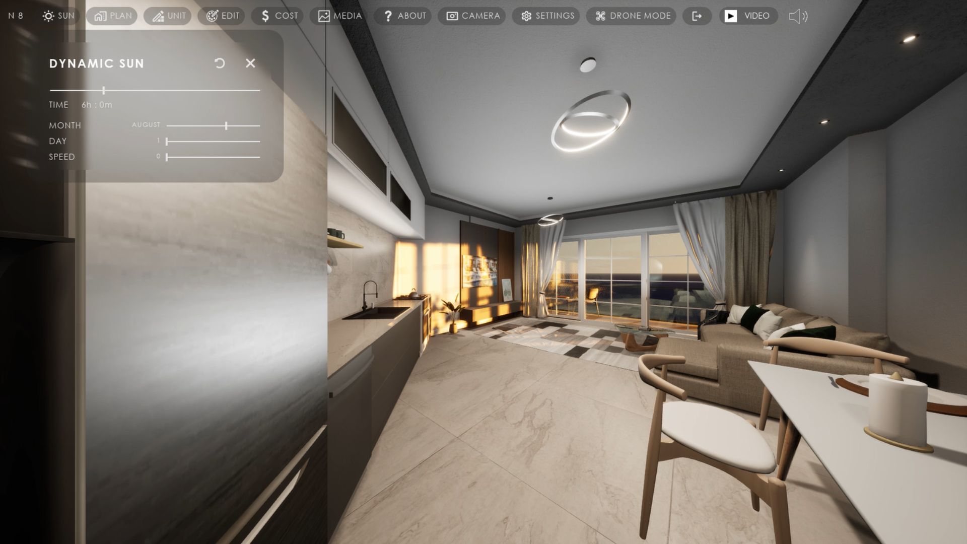 Time of day — dawn